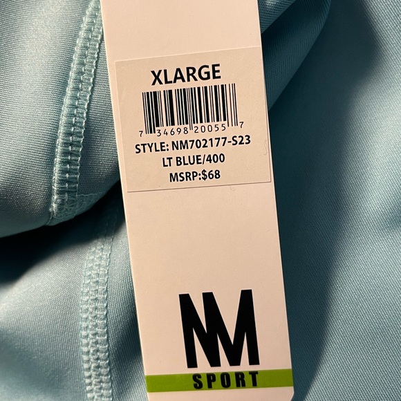 NICOLE MILLER SPORT LEGGINGS WOMEN BLUE ANKLE LENGTH POCKET-WORKOUT SIZE X LARGE - Picture 8 of 12